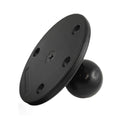 RAM grote ronde plaat met bal en versterkte staalbout - RAM Mounts RAM-240U-IN1