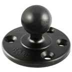 RAM Pod™ III Dubbele Bal Voertuigmontage met Grote Ronde Plaat - RAM Mounts RAM-316-3-240U afbeelding 5