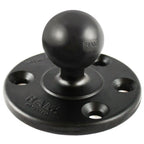 RAM Grote Ronde Plaat met Bal - C Maat - RAM Mounts RAM-240U afbeelding 1