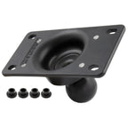RAM 50x100mm Half VESA Plate met Bal en Aangepaste Voorgeboorde Gaten - RAM Mounts RAM-243U-AVA1 afbeelding 1