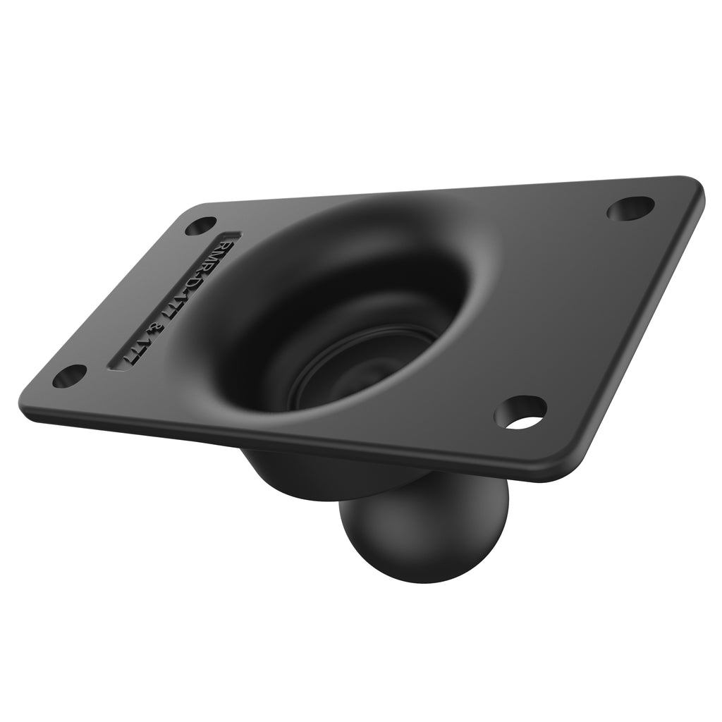 RAM 50x100mm half VESA plate met bal c maat - RAM Mounts RAM-243U