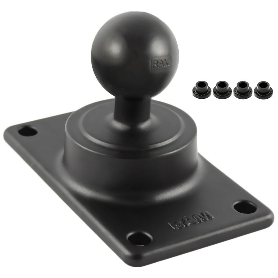 RAM 50x100mm Half VESA Plate met Bal - C Maat - RAM Mounts RAM-243U afbeelding 2