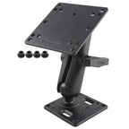 RAM dubbele bal montage met 75x75mm VESA plaat en 100x100mm VESA plaat - RAM Mounts RAM-246-2461U