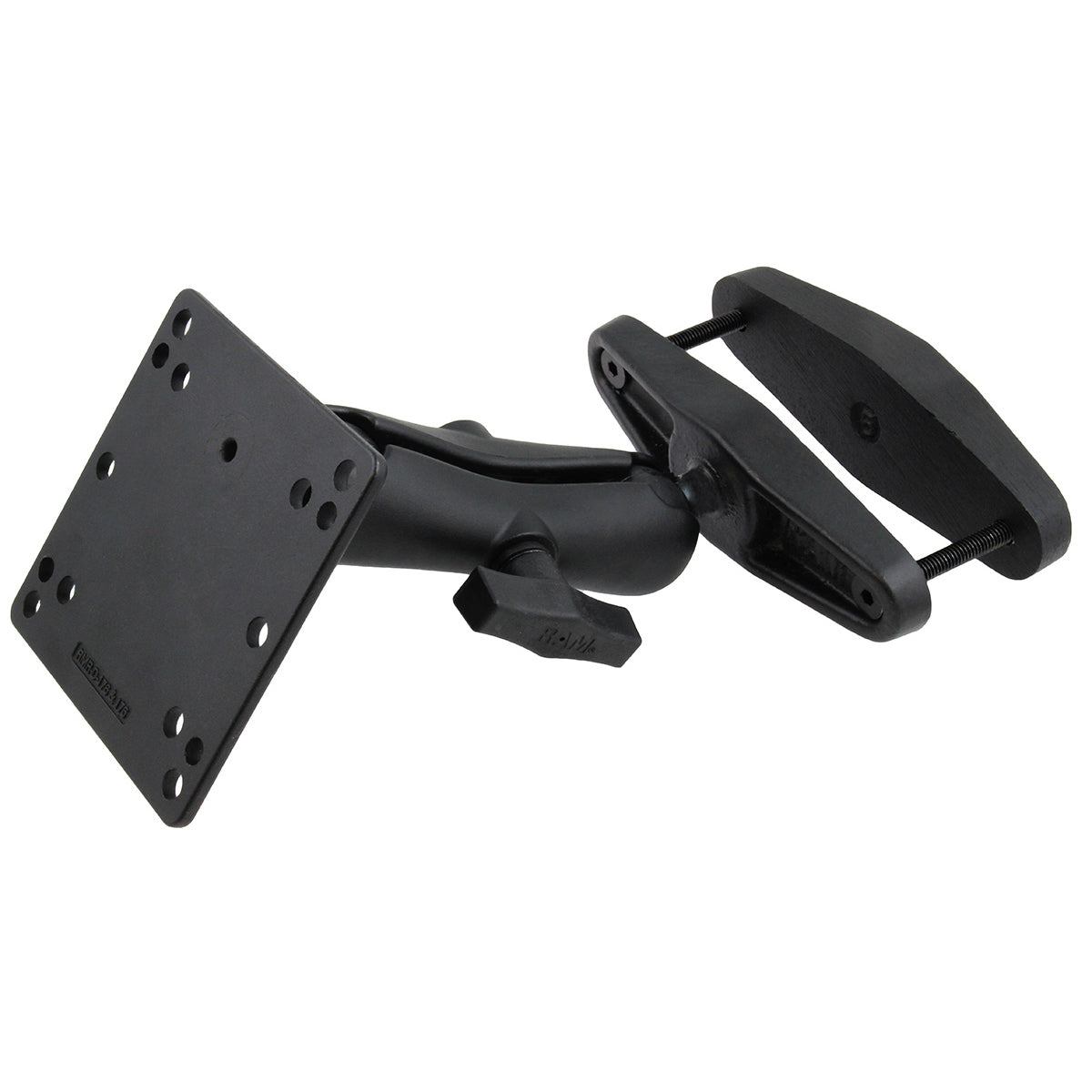 RAM 5 vierkante post klemhouder met 100x100mm VESA plaat - RAM Mounts RAM-246-247U-5