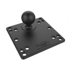 RAM 100x100mm VESA-plaat met bal - C-maat Zonder Afstandhouders - RAM Mounts RAM-246-AD1U afbeelding 1