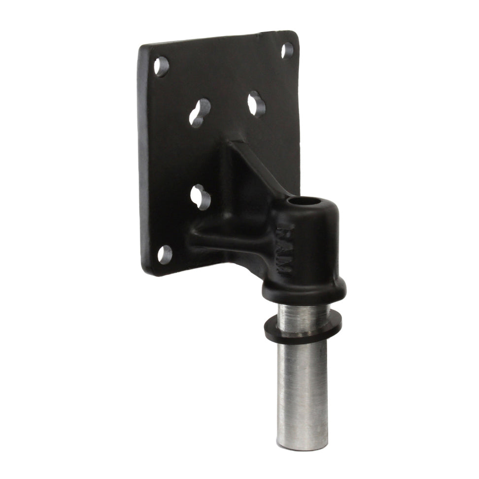 RAM 75x75mm VESA plaat met 12 NPT paal - RAM Mounts RAM-2461PU