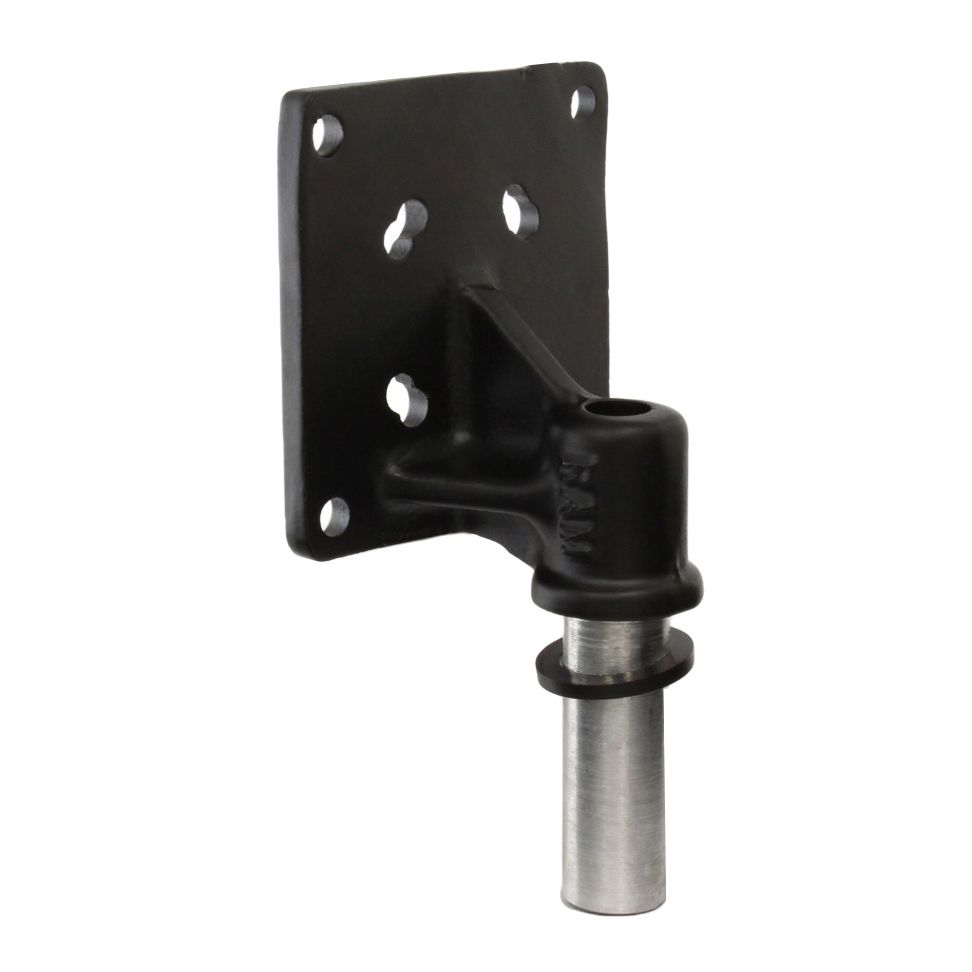 RAM 75x75mm VESA-plaat met 1/2" NPT-paal - RAM Mounts RAM-2461PU afbeelding 1