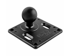 RAM 3 5/8" SQ. 75 MIL. VESA BASE W/ BALL