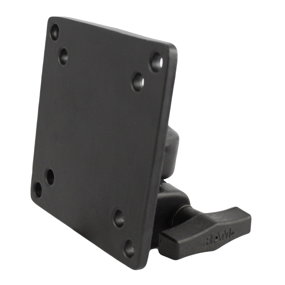 RAM 100x100mm VESA plaat met 12 NPT gat - RAM Mounts RAM-246HU