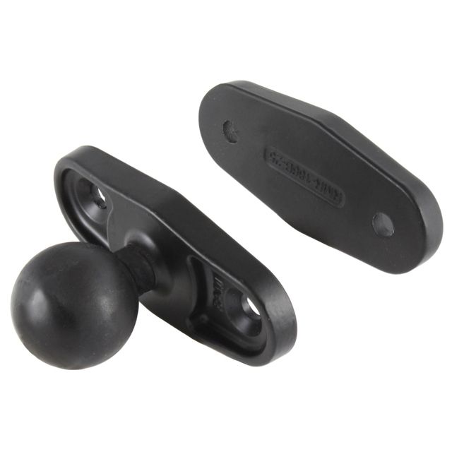 RAM Vierkante Paal Klem Basis voor Palen tot 2,5 inch Breed - C Maat - RAM Mounts RAM-247U-25 afbeelding 2