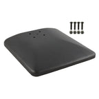 RAM 9 x 9 aluminium verzwaarde basis met amps gatpatroon - RAM Mounts RAM-251-1SA