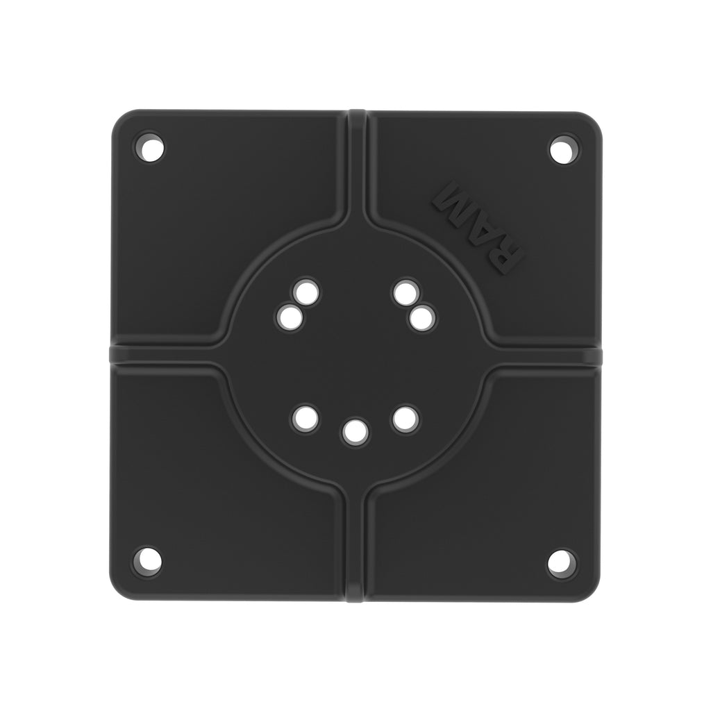 RAM 6" x 6" Platte Basis met AMPS Gatenpatroon - RAM Mounts RAM-255U afbeelding 2