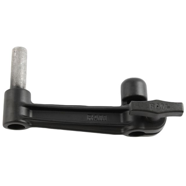 RAM Stoelrail Montage met Dubbele Zwenkarm - RAM Mounts RAM-160-2U afbeelding 4