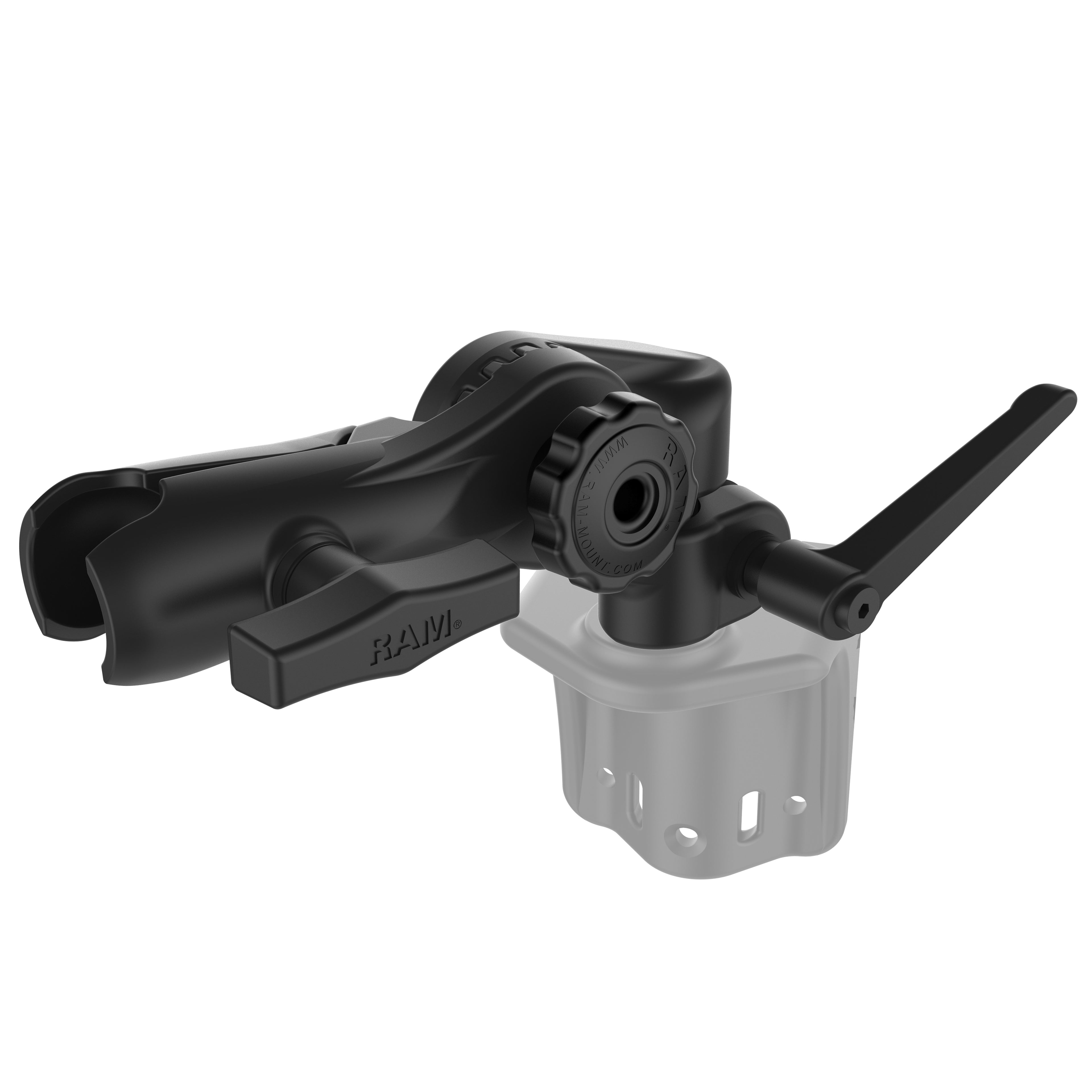 RAM Ratchet & Swing Arm met 1/2" NPT-gat en enkele socketarm - RAM Mounts RAM-261-ADJU afbeelding 2
