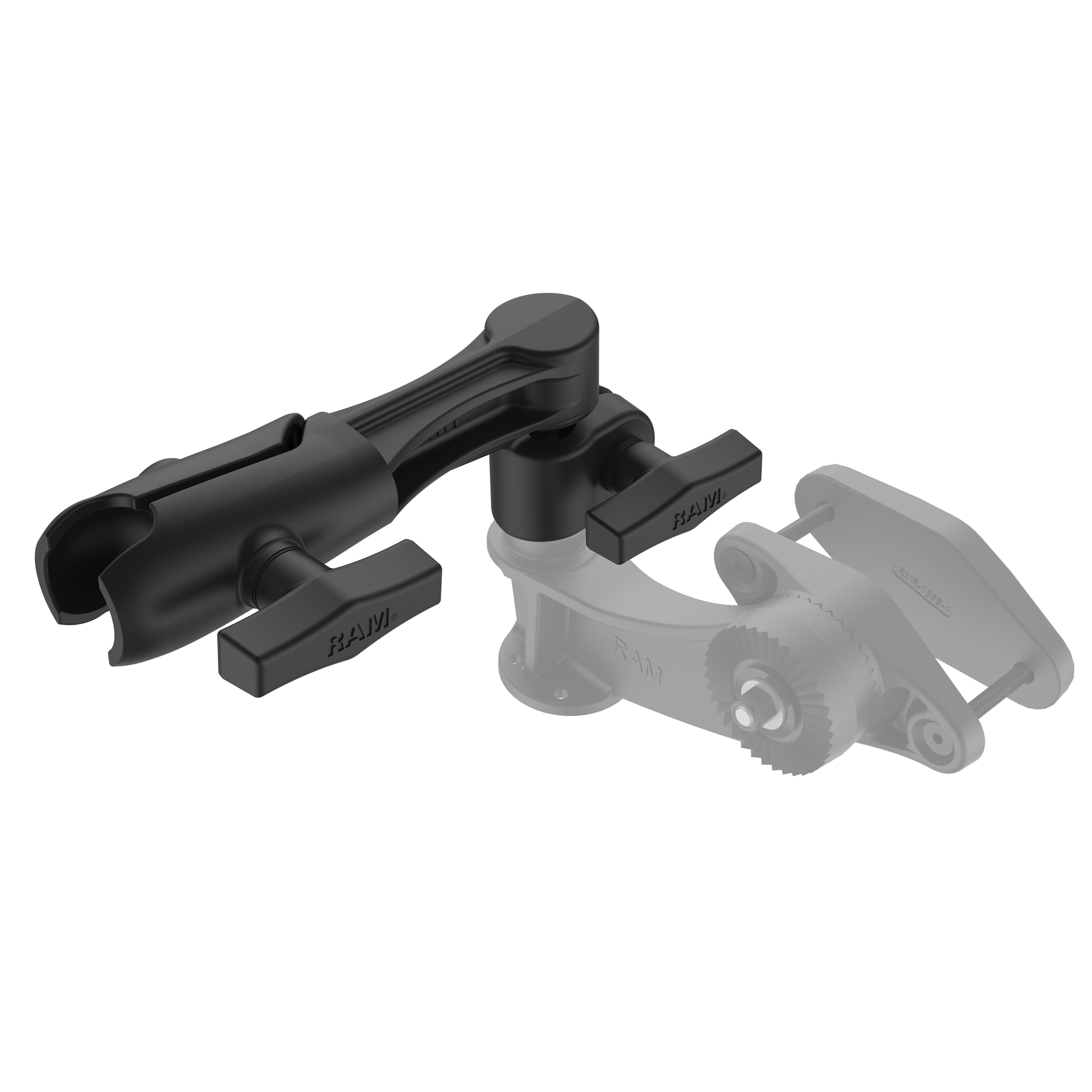 RAM Zwenkarm met 1/2" NPT-gat en Enkele Socketarm - RAM Mounts RAM-261U afbeelding 2