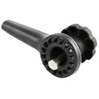 RAM Ratchet™ Adapter met mannelijke tanden en getapete paal - RAM Mounts RAM-281U afbeelding 1
