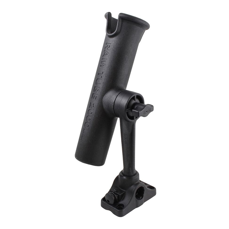 RAM Tube™ Vissenstokhouder met bulkhead/vlakke basis - RAM Mounts RAM-301-BMP afbeelding 1