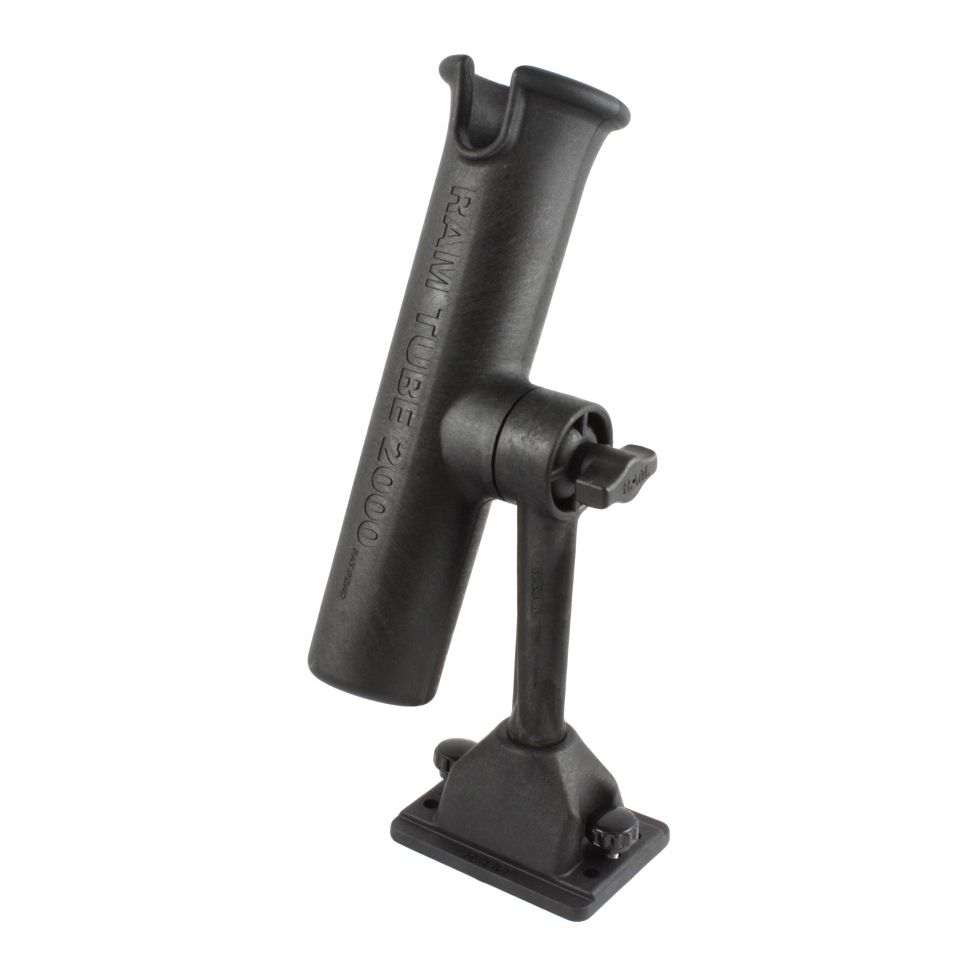 RAM Tube™ Vissen Rodhouder met Deck Track Base - RAM Mounts RAM-301-DU afbeelding 1