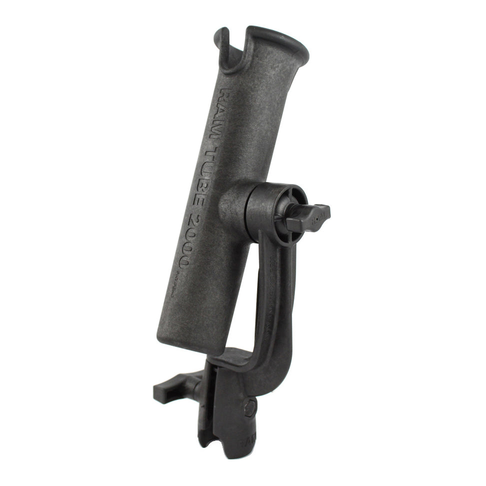 RAM tube vissen rodhouder met revolution ratchet en socket arm - RAM Mounts RAM-301-RBNBU