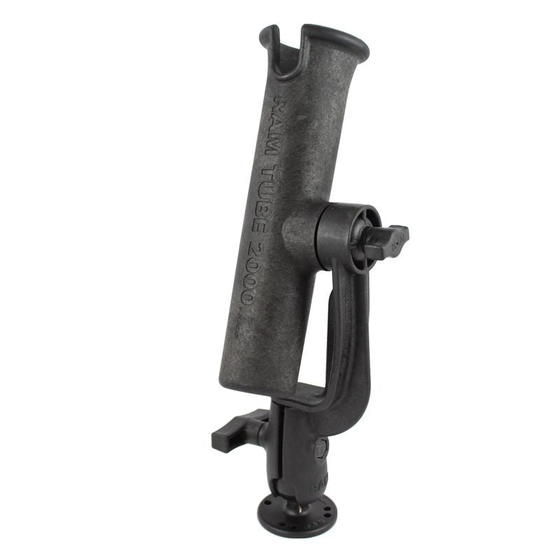 RAM Tube™ Vissen Stanghouder met Revolution Ratchet en Base - RAM Mounts RAM-301-RBU afbeelding 1