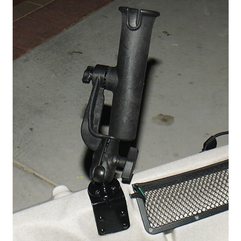 RAM Tube™ Vissen Stanghouder met Revolution Ratchet en Base - RAM Mounts RAM-301-RBU afbeelding 2