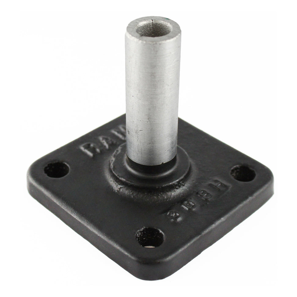 RAM horizontale montagebasis met 12 NPT paal - RAM Mounts RAM-304B-HP