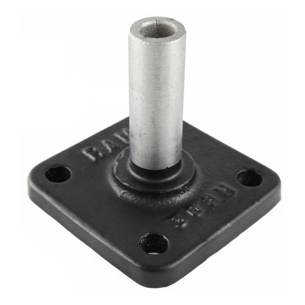 RAM Horizontale Montagebasis met 1/2" NPT-paal - RAM Mounts RAM-304B-HP afbeelding 1