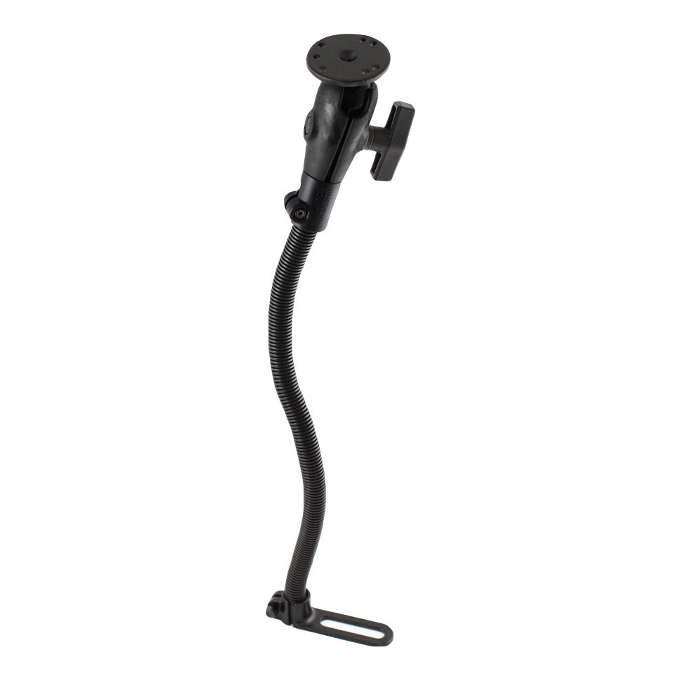 RAM pod i voertuigmontage met 18 aluminium staaf en ronde plaat c maat - RAM Mounts RAM-316-1-202U
