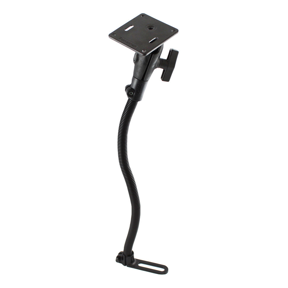 RAM pod i voertuigmontage met 18 aluminium staaf en 75x75mm VESA plaat - RAM Mounts RAM-316-1-2461U