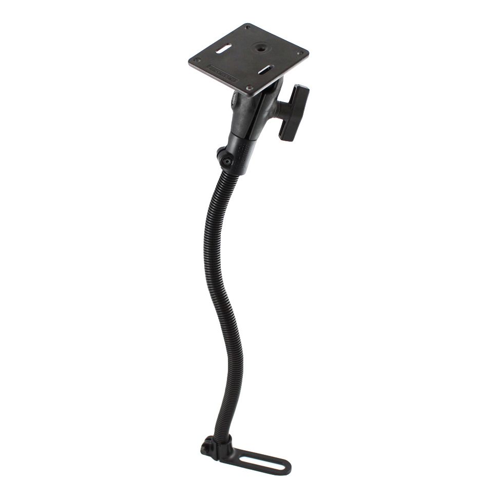 RAM Pod™ I voertuigmontage met 18" aluminium staaf en 75x75mm VESA-plaat - RAM Mounts RAM-316-1-2461U afbeelding 1