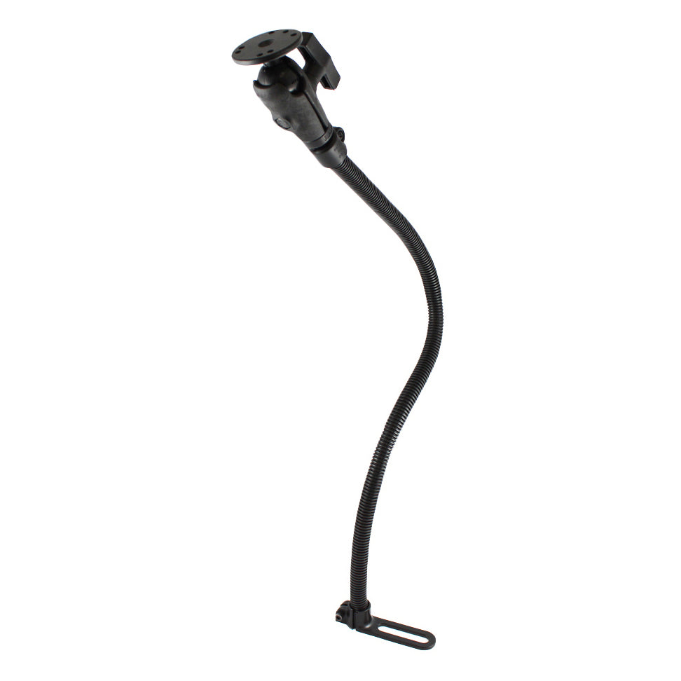 RAM pod i voertuigbevestiging met 30 aluminium staaf en ronde plaat - RAM Mounts RAM-316-1-30-202U