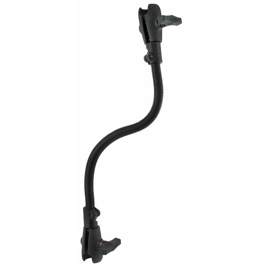 RAM Flex-Arm™ met 18" aluminium staaf en twee enkele socket armen - RAM Mounts RAM-316-2U afbeelding 1