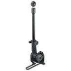 RAM pod hd voertuigbasis met 3048cm 12 aluminium staaf en kogelbevestiging - RAM Mounts RAM-316-HD-NABU