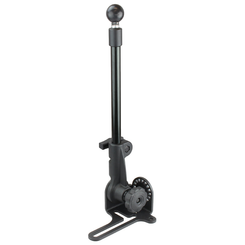 RAM pod hd voertuigbasis met 3048cm 12 aluminium staaf en kogelbevestiging - RAM Mounts RAM-316-HD-NABU