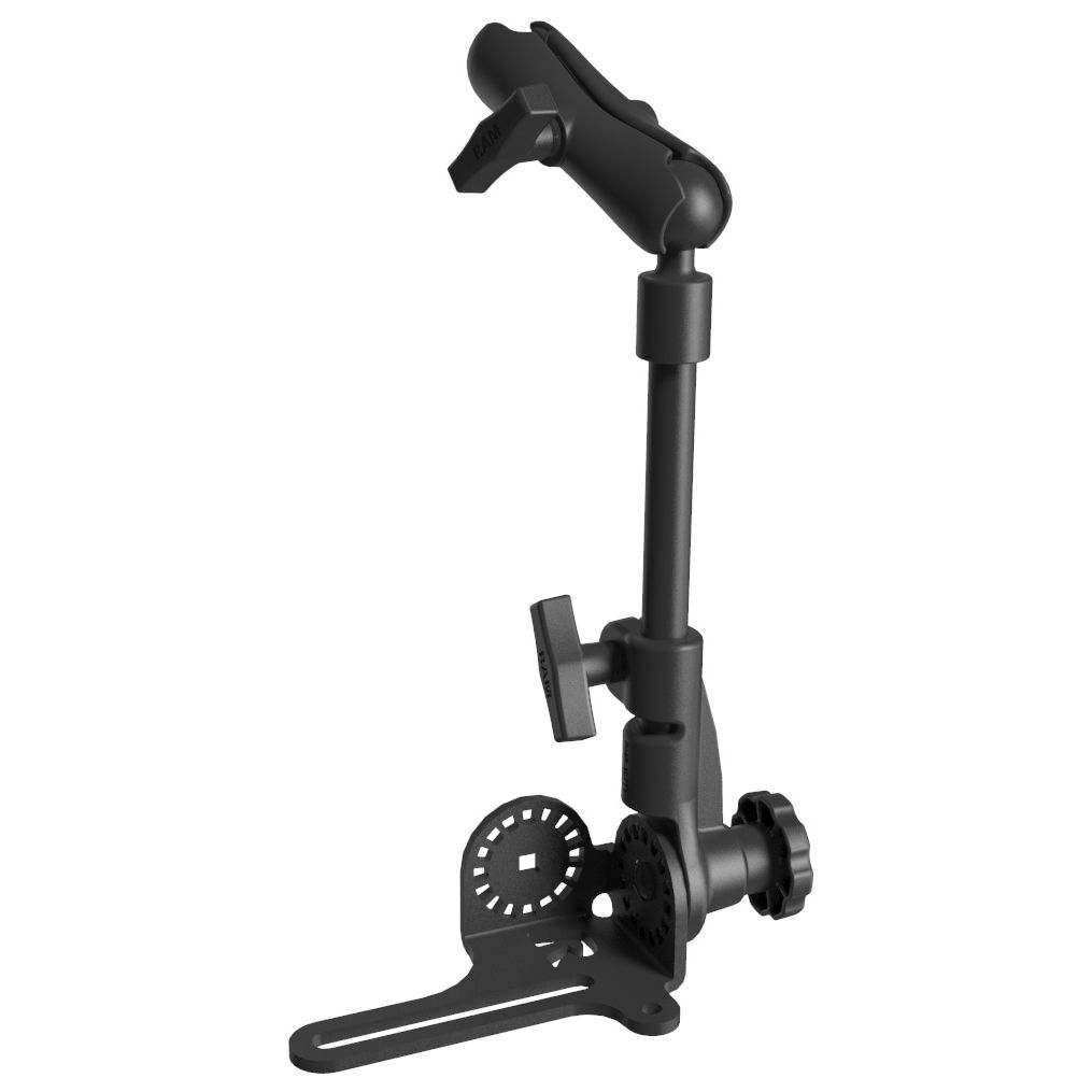 RAM Pod HD™ 60,96 cm (24") Voertuigbevestiging met Dubbele Socket Arm - RAM Mounts RAM-316-HD-NBU afbeelding 2