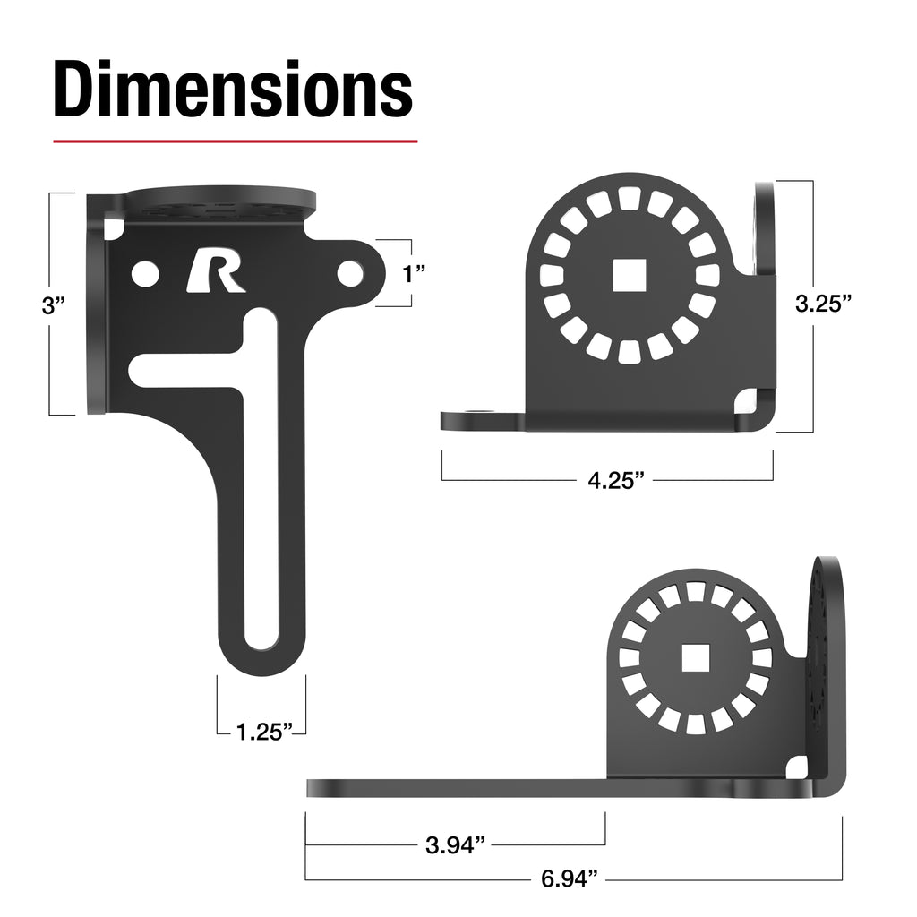 RAM Pod HD™ Voertuigbasis - RAM Mounts RAM-316-HDBU afbeelding 3