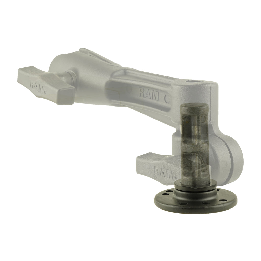 RAM Ronde Basis Plaat met 1/2" NPT Post - RAM Mounts RAM-316-TU afbeelding 2