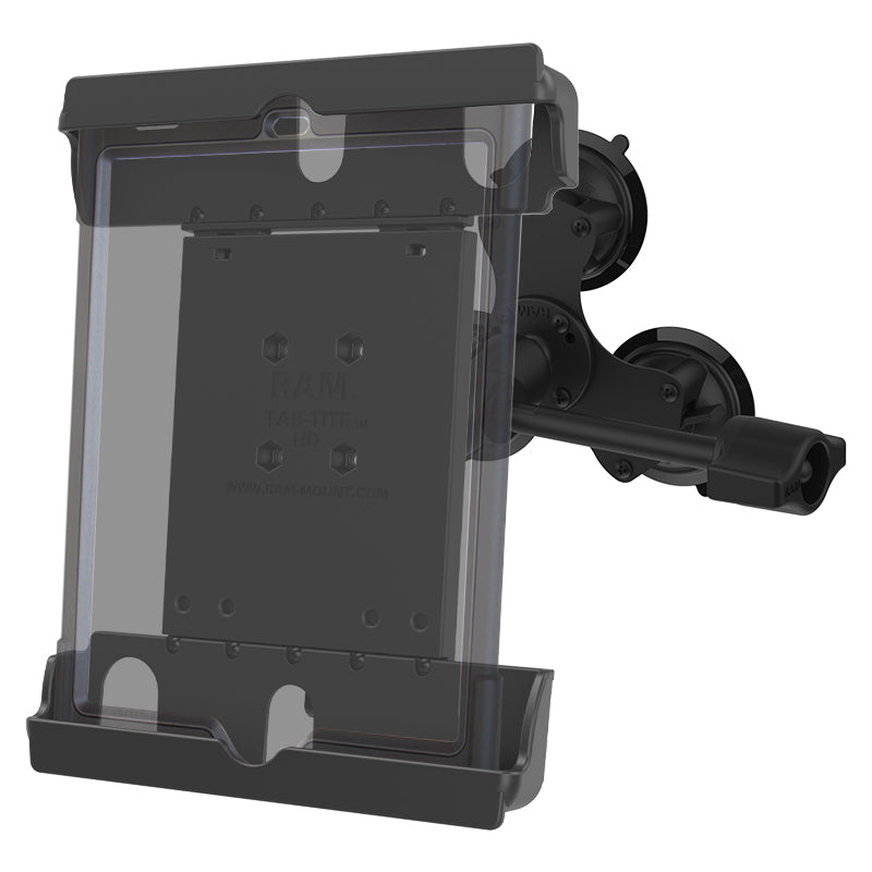 RAM tab titetrade met RAM twist locktrade triple zuignapbasis voor 9 105 tablets - RAM Mounts RAM-333-224-1-ALA1-TAB20U