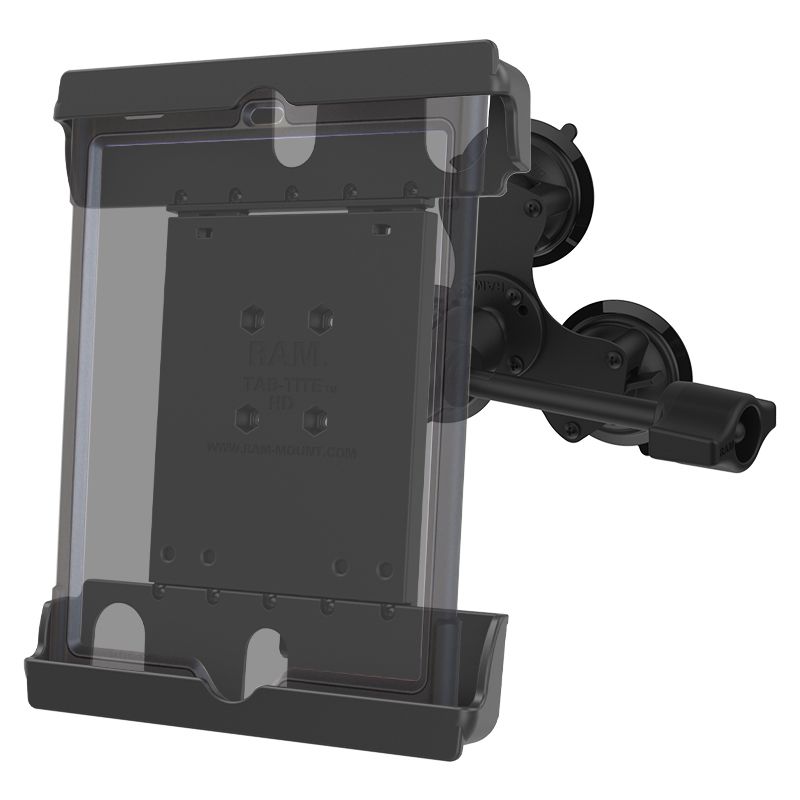 RAM Tab-Tite™ met RAM Twist-Lock™ Triple Zuignapbasis voor 9 "-10,5" Tablets - RAM Mounts RAM-333-224-1-ALA1-TAB20U afbeelding 1