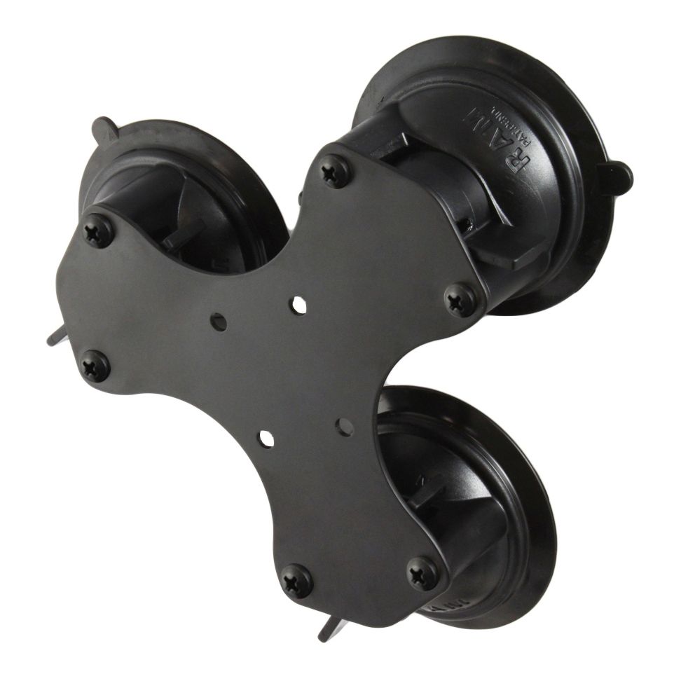 RAM Twist-Lock™ Triple Zuignap Basis - RAM Mounts RAM-333-224-1U afbeelding 1