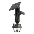 RAM dubbele u bout montage met 75x75mm VESA plaat voor 1 125 rails - RAM Mounts RAM-334U
