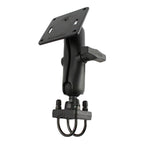 RAM dubbele u bout montage met 75x75mm VESA plaat voor 1 125 rails - RAM Mounts RAM-334U