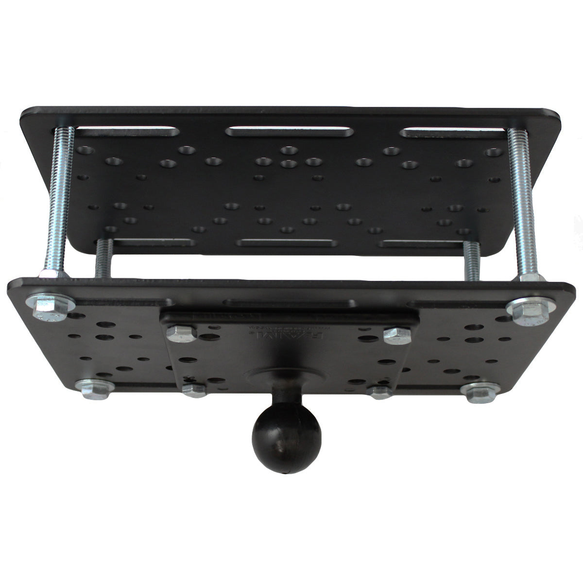 RAM Heftruck Overhead Guard Base met Bal - C Grootte - RAM Mounts RAM-335-246 afbeelding 1