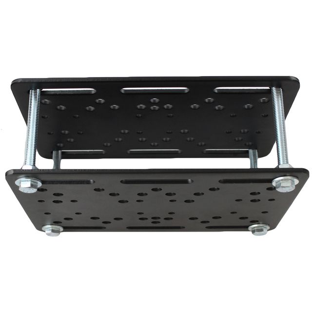 RAM Vorkheftruck Boven Beveiliging Dubbele Bal Montage en Grote Ronde Plaat - RAM Mounts RAM-E-101-335 afbeelding 2