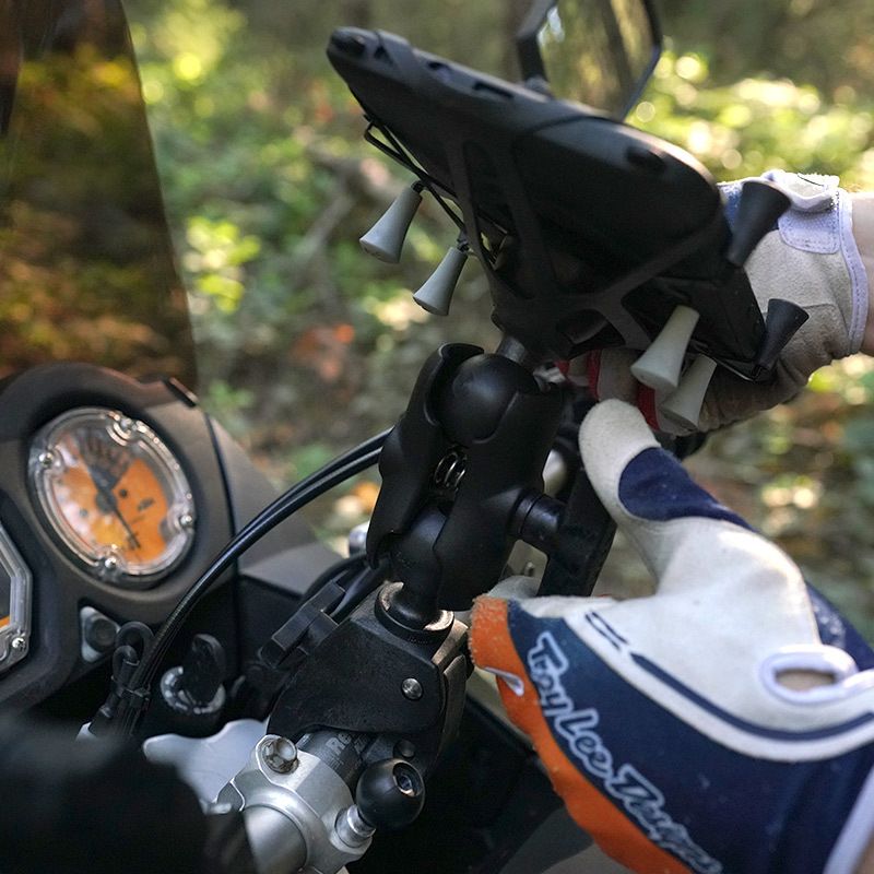 RAM X-Grip® met Tough-Claw™ Mount voor 7"-8" Tablets - C Size Short Arm - RAM Mounts RAM-400-B-UN8U afbeelding 4