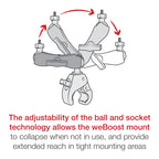 RAM Tough-Claw™ Heavy Duty Montage voor weBoost - RAM Mounts RAM-404-379-372437U afbeelding 6