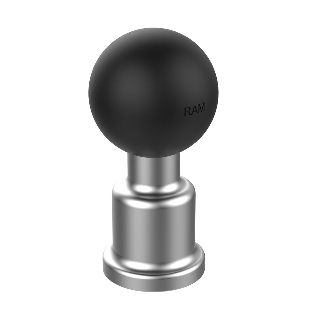 RAM Aluminium Pin-Lock Bal Adapter met 1/4 "-20 met Schroefdraadgat - C Maat - RAM Mounts RAM-463U afbeelding 1
