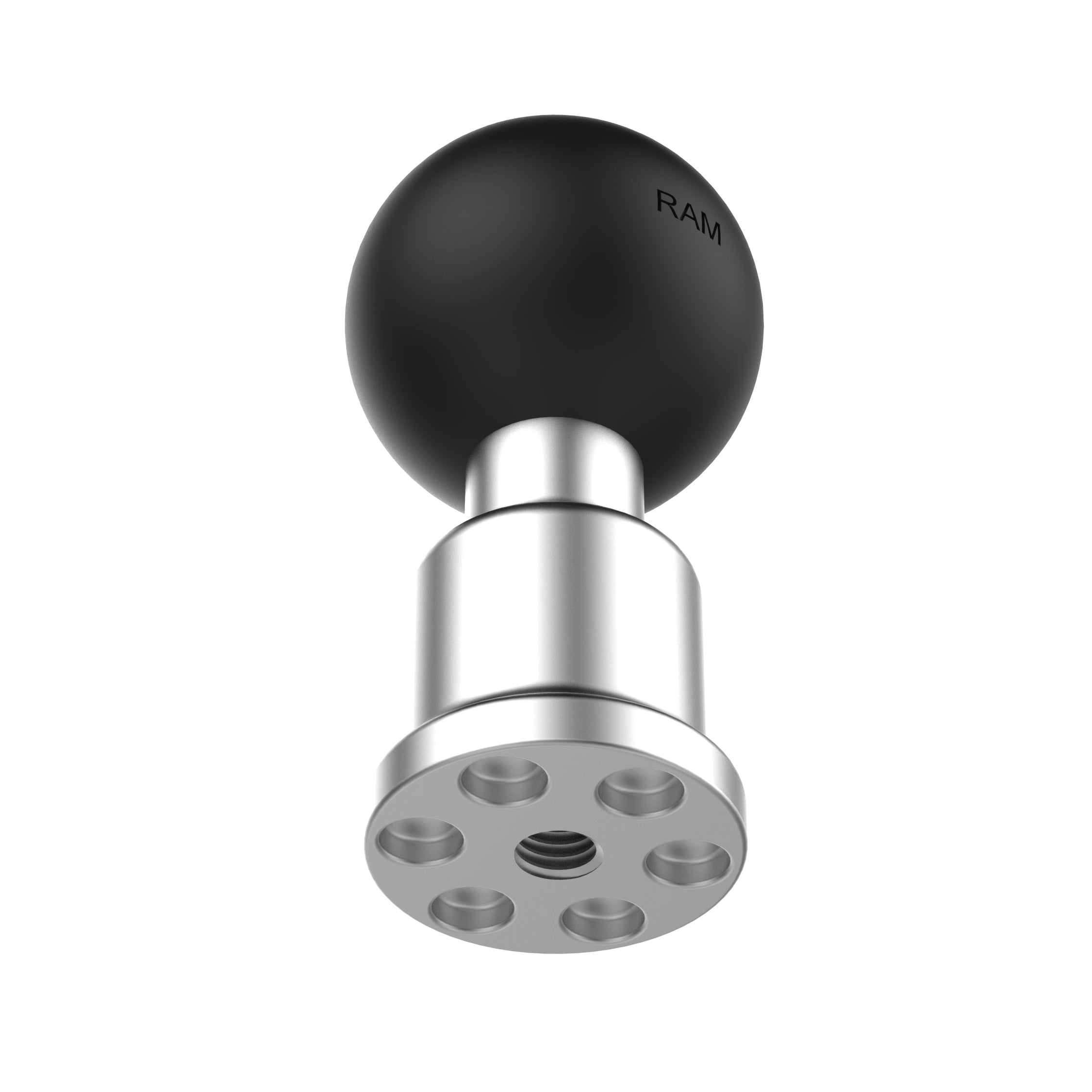 RAM Aluminium Pin-Lock Bal Adapter met 1/4 "-20 met Schroefdraadgat - C Maat - RAM Mounts RAM-463U afbeelding 2