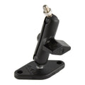 RAM dubbele kogel montage met diamantplaat en 14 20 bout - RAM Mounts RAM-A-101AU