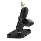 RAM Dubbele Kogel Montage met Diamantplaat en 1/4 "-20 Bout - RAM Mounts RAM-A-101AU afbeelding 1